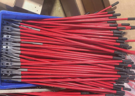 1200KG 강도 범용 스테인리스 스틸 제설기 엣지 마커 눈 쓸기