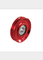 합금 물자 체육관 장비 폴리 4.5 인치 빨간 디자인 건강 장비 롤러