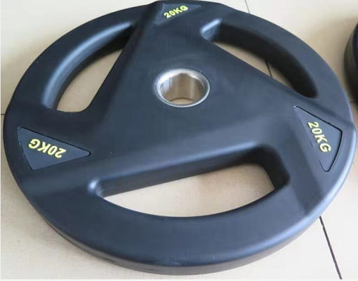 고충격 저항력 훈련판 고무 모든 상업 클럽 피트니스 센터용 중량 무게판